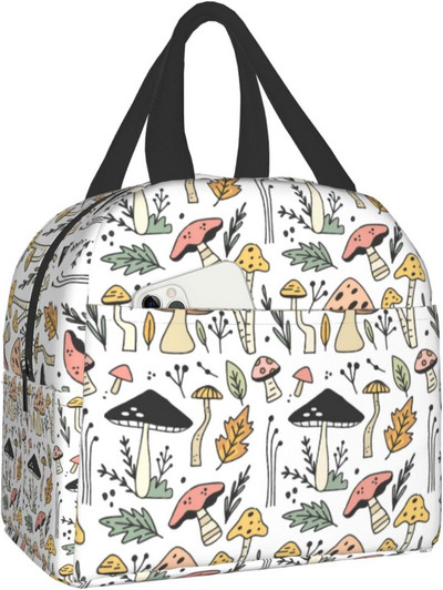 Cute Frog and Dragonfly Lunch Box, Bento Box Insulated Lunch Boxes επαναχρησιμοποιήσιμα αδιάβροχη τσάντα γεύματος