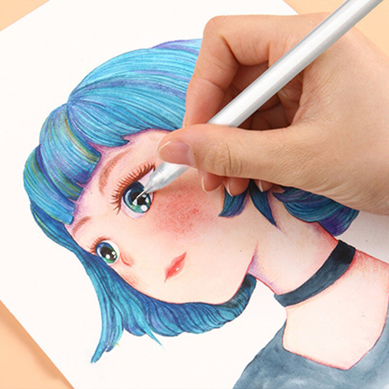 3 bucăți/set pix cu gel cu cerneală albă creativ, 0,6 mm, marcator pentru evidențiere, pentru papetărie pentru studenți, desen, scris, rechizite școlare