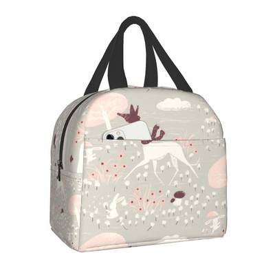 Greyhound Dog Insulated Lunch Bag for Women Resuable Whippet Sighthound Cooler Thermal Lunch Box Office Work Σχολικές τσάντες τροφίμων