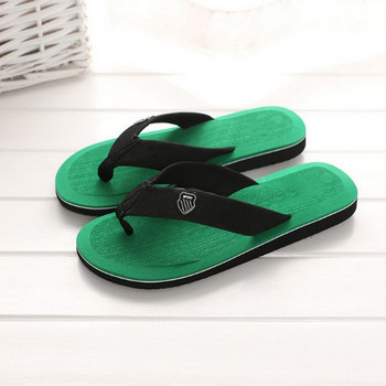 Летни чехли Мъжки джапанки Плажни сандали Неплъзгащи се ежедневни плоски обувки 2023 Чехли Вътрешни домашни обувки за мъже Пързалки на открито