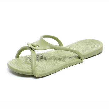 Нови летни сгъваеми джапанки Бизнес пътувания Пътуване Преносими леки EVA чехли Меко дъно Плажни сандали за двойка Плъзгащи се