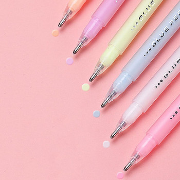 Направи си сам преносима цветна химикалка с лепило за лепило Инструмент за скрапбукинг Канцеларски материали