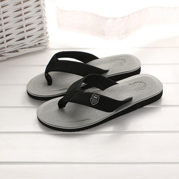 Висококачествени летни мъжки чехли Джапанки Плажни сандали Неплъзгащи се домашни чехли Chanclas Противоплъзгащи се обувки Zapatos Hombre Ежедневни обувки