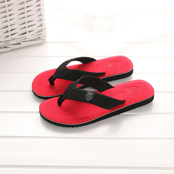 Висококачествени летни мъжки чехли Джапанки Плажни сандали Неплъзгащи се домашни чехли Chanclas Противоплъзгащи се обувки Zapatos Hombre Ежедневни обувки