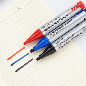 1PC 220 Στυλό γραφής Λευκού Πίνακα με βάση το νερό Μεγάλης χωρητικότητας 2,0mm Straight Liquid Whiteboard Pen Χρήσιμα σχολικά είδη