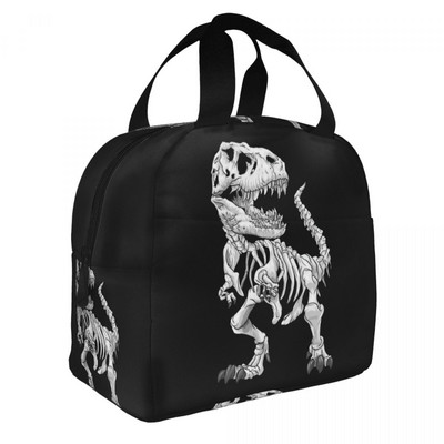 Cool T-rex Dinosaur Print Τσάντα μεσημεριανού γεύματος Cooler Warm Insolated Lunch Box για Γυναίκες Φοιτητές Σχολείο Εργασία για πικνίκ Φαγητό Bento Box Tote