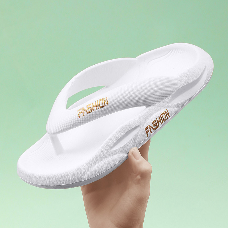 Papuci pentru bărbați Papuci de plajă Pantofi de plajă cu fundul gros Pantofi de vară pentru exterior Diapozitive Papuci cu tanga Sandale pentru femei Pantofi moi bărbați