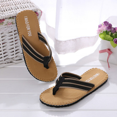 Férfi Nyári Flip Flop Cipők Szandálok Férfi Papucs Beltéri vagy Kültéri Strand papucsok Férfi Divat Otthon Csúszásmentes Légáteresztő3.38