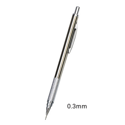0,3mm~3,0mm Μεταλλικά Μηχανικά Μολύβια Υψηλής Ποιότητας 2B Art Drawing Automatic Pencil Full Streamholder από ανοξείδωτο ατσάλι Copper Core στυλό
