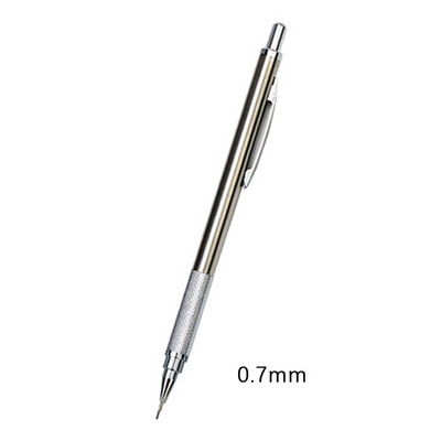 0,3mm~3,0mm Μεταλλικά Μηχανικά Μολύβια Υψηλής Ποιότητας 2B Art Drawing Automatic Pencil Full Streamholder από ανοξείδωτο ατσάλι Copper Core στυλό