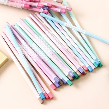 10 τεμ. Μολύβια ξύλου Kawaii HB Graphite Pencil για Σχολικά Είδη γραφείου Χαρτικά Χαριτωμένο περιβαλλοντικό μολύβι HB