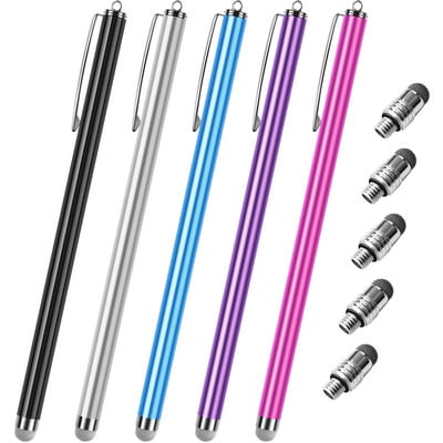 Hosszú Stylus Pen 18,5M kapacitív táblagép érintőképernyős ceruza iPhone-hoz Samsung iPad Univerzális Android telefon rajz érintőceruza