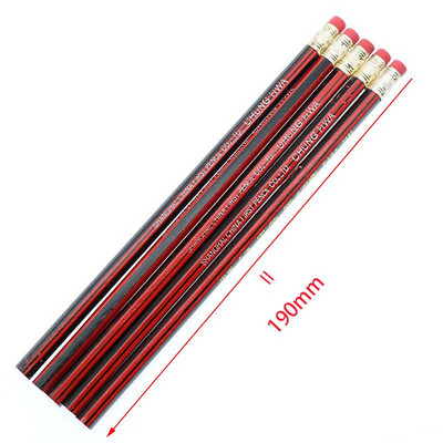 5 τμχ Hb Standard Pencil Κλασικό Ξύλο Χωρίς Μόλυβδο Ποιότητα Παιδί Μαθητής Γραφικής Σχολής Σχολικά προμήθειες γραφείου Μολύβι