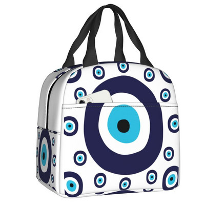 All Seeing Eye Art Φορητά κουτιά μεσημεριανού γεύματος για άνδρες Γυναικεία στεγανά Evil Mystic Eyes Cooler θερμομονωμένη τσάντα γεύματος Εργασία γραφείου
