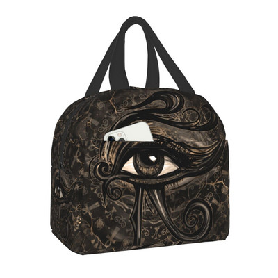 All Seeing Eye Art Φορητά κουτιά μεσημεριανού γεύματος για άνδρες Γυναικεία στεγανά Evil Mystic Eyes Cooler θερμομονωμένη τσάντα γεύματος Εργασία γραφείου
