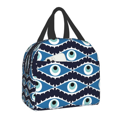 All Seeing Eye Art Φορητά κουτιά μεσημεριανού γεύματος για άνδρες Γυναικεία στεγανά Evil Mystic Eyes Cooler θερμομονωμένη τσάντα γεύματος Εργασία γραφείου