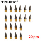 TISHRIC Pencil Tip Head 10/20PCS Αντικατάσταση Eternal Pencil Head For Writing Pencil Eternal Pencil Without Ink Eternal Pencil