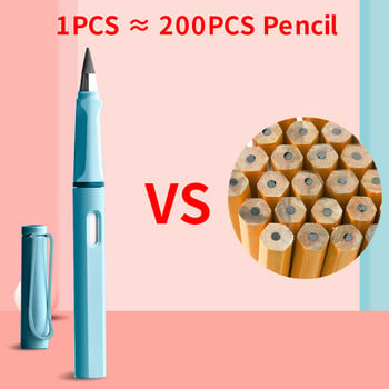 TISHRIC Pencil Tip Head 10/20PCS Αντικατάσταση Eternal Pencil Head For Writing Pencil Eternal Pencil Without Ink Eternal Pencil