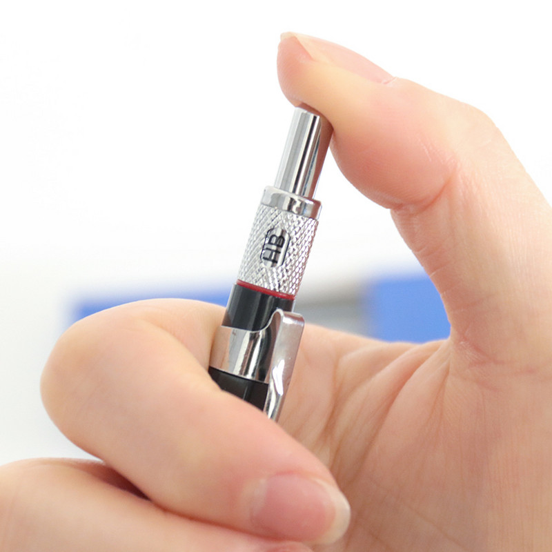 Creioane mecanice din metal de 2,0 mm cu mine de 12 buc. Suport HB pentru mine Desenare Set de creioane pentru scris Papetarie scolara