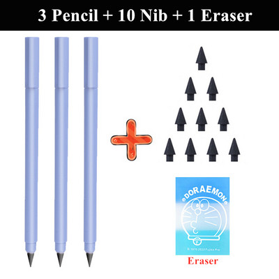 Μολύβι Graphene Infinity with Eraser Set Drawing Writing No Sharpening Eternity Endless Pencil School Art Supplies Kawaii