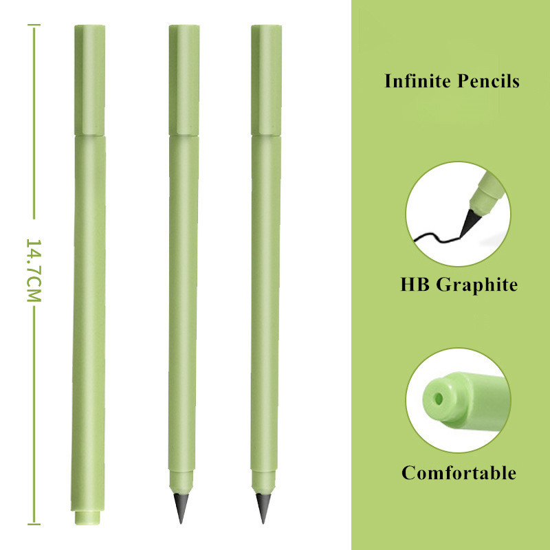 Grafen Infinity Creion cu set de radieră Desen scris fără ascuțire Eternity Endless Creion Kawaii Office School Art Supplies