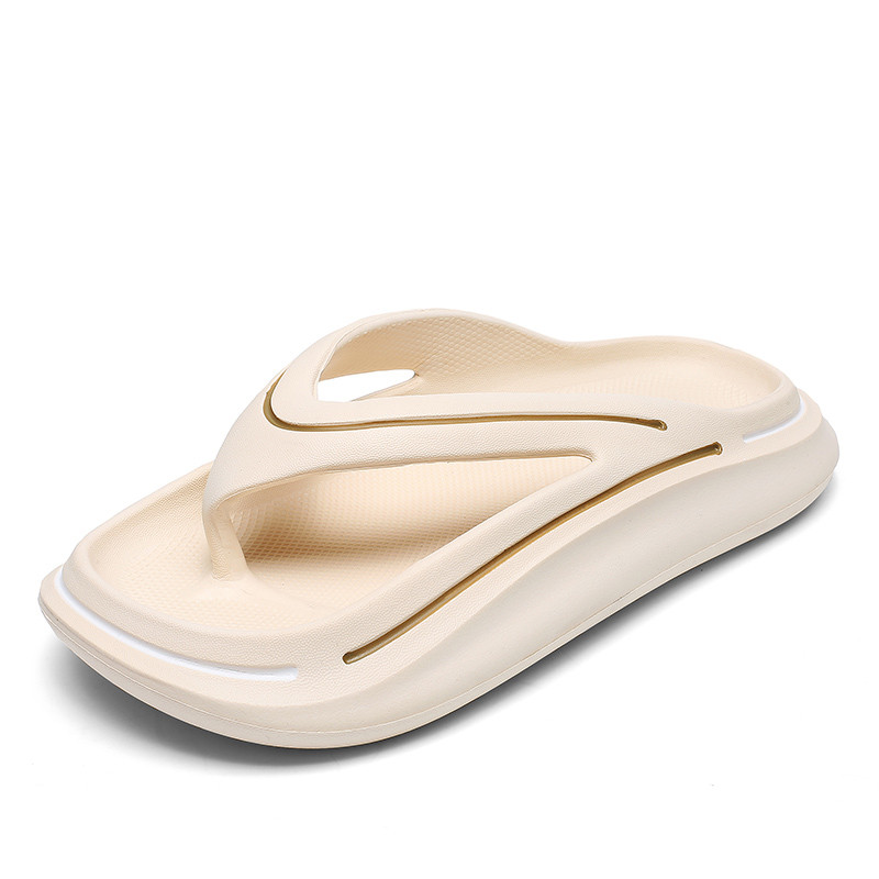 Pantofi de plajă în aer liber de vară pentru bărbați, cu platformă antiderapante, papuci de baie pentru bărbați, la modă, cu talpă moale, șlapi casual pentru bărbați