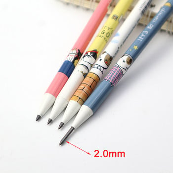 Weiwei Mechanical Penci 2,0mm Cute Kawaii Plastic Automatic Pencils Lovely Color Dots Press for Παιδικά σχολικά είδη