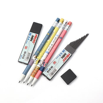 Weiwei Mechanical Penci 2,0mm Cute Kawaii Plastic Automatic Pencils Lovely Color Dots Press for Παιδικά σχολικά είδη