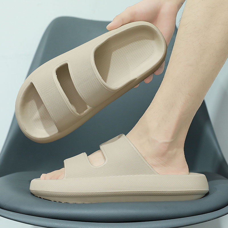 Brand de înaltă calitate, moale, anti-alunecare, papuci de plajă pentru bărbați, sandale pentru bărbați, platformă EVA, pantofi casual pentru bărbați, cupluri