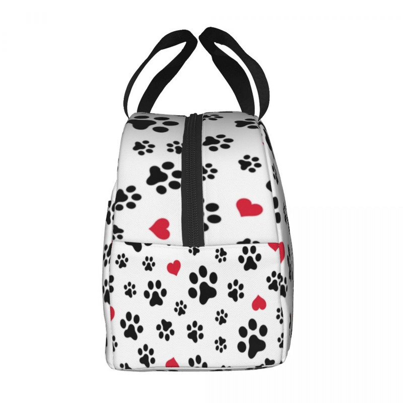 Geantă de prânz izolată cu amprentă de animale drăguță pentru școală, cutie termică Bento, cutie termică pentru copii, pungi pentru mâncare