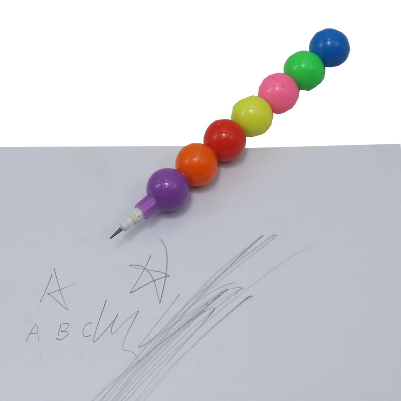 Creion jucărie 7 culori creioane creion creative acoperite cu zahăr desene animate smiley graffiti stilou papetărie cadouri pentru copii creion creion cu ceară