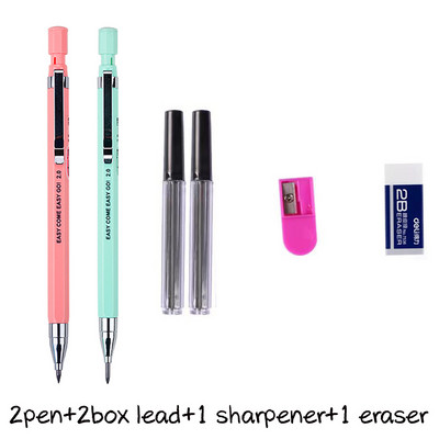 Μηχανικό μολύβι Led Sharpener Sharpener 2.0 2B Automatic For Students Μη Τοξικές Μηχανικές Σπουδαστές Τέχνης Σχεδίου