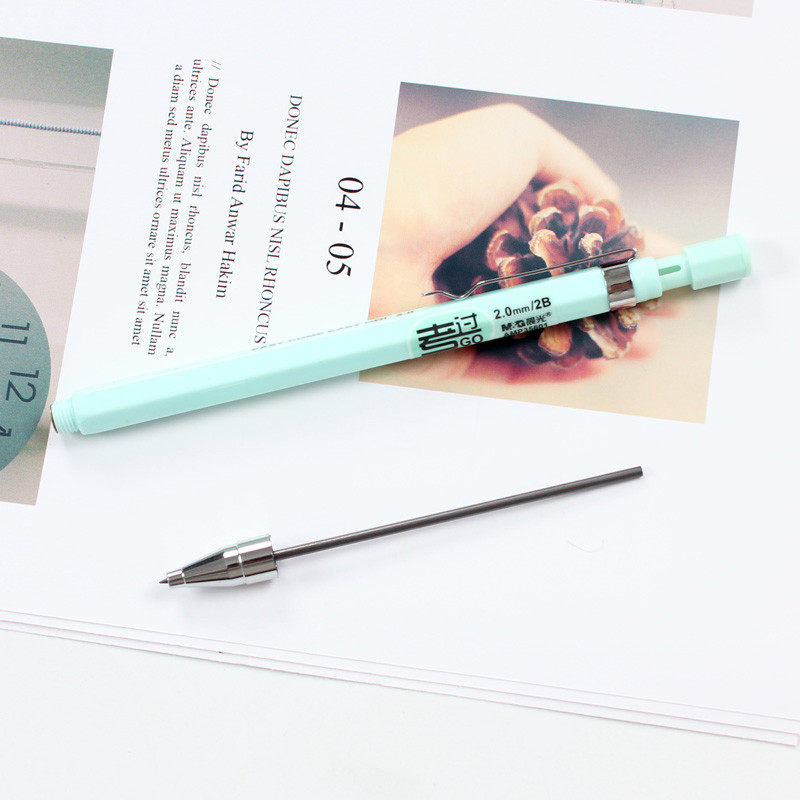 Creion mecanic Led Sharpener Sharpener 2.0 2B automat pentru studenți non-toxice inginerie desen pentru studenți artă