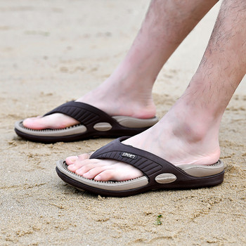 Мъжки масажни джапанки Летни EVA чехли Плажни сандали Модни ежедневни обувки Размер 40-45