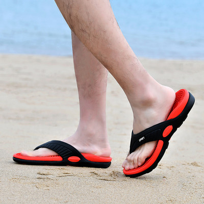 Férfi masszázs papucsok nyári EVA papucsok strandszandálok divatos alkalmi cipők 40-45 méret