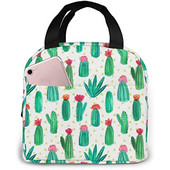 Cute Cactus Thermal Lunch Bag Ανδρική και γυναικεία στεγανή Ψυγείο Κουτί γεύματος - Office Work School Picnic Beach