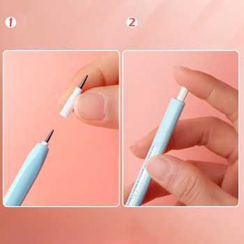 3 τμχ Μολύβια Kawai Non Sharpening Replaceable Refill Cute School Supplies Student Kid Mechanical Pencil Κορεατικά Γραφείο Γραφείου