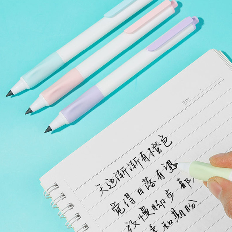 Tehnologie nouă Tip presă de scris nelimitat Creion etern Peniță înlocuibilă Pen fără cerneală Creioane magice Materiale pentru pictură Papetarie