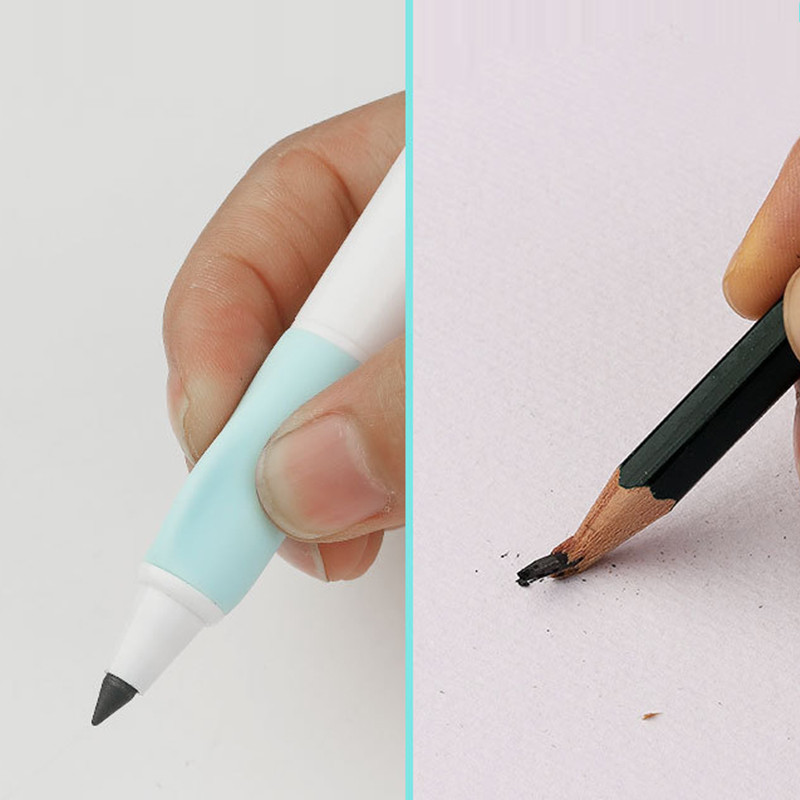 Tehnologie nouă Tip presă de scris nelimitat Creion etern Peniță înlocuibilă Pen fără cerneală Creioane magice Materiale pentru pictură Papetarie