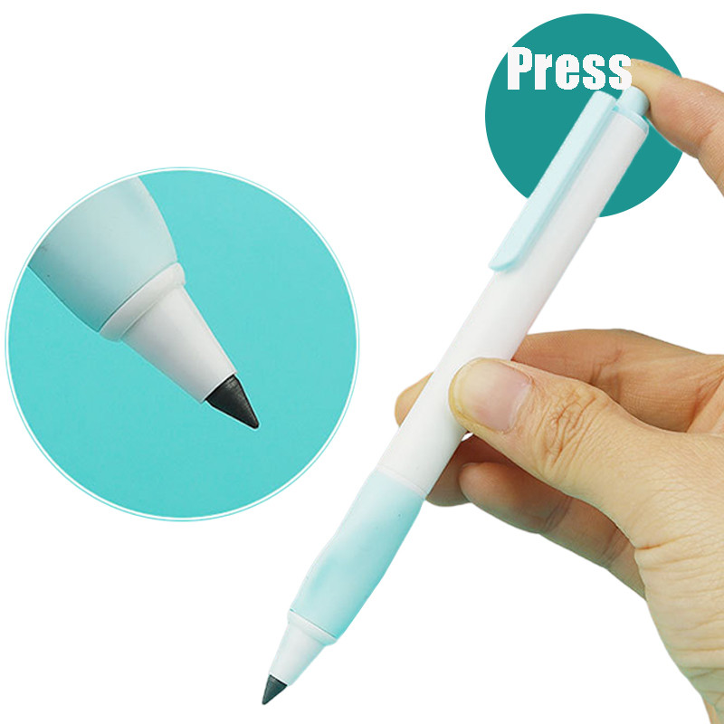 Tehnologie nouă Tip presă de scris nelimitat Creion etern Peniță înlocuibilă Pen fără cerneală Creioane magice Materiale pentru pictură Papetarie