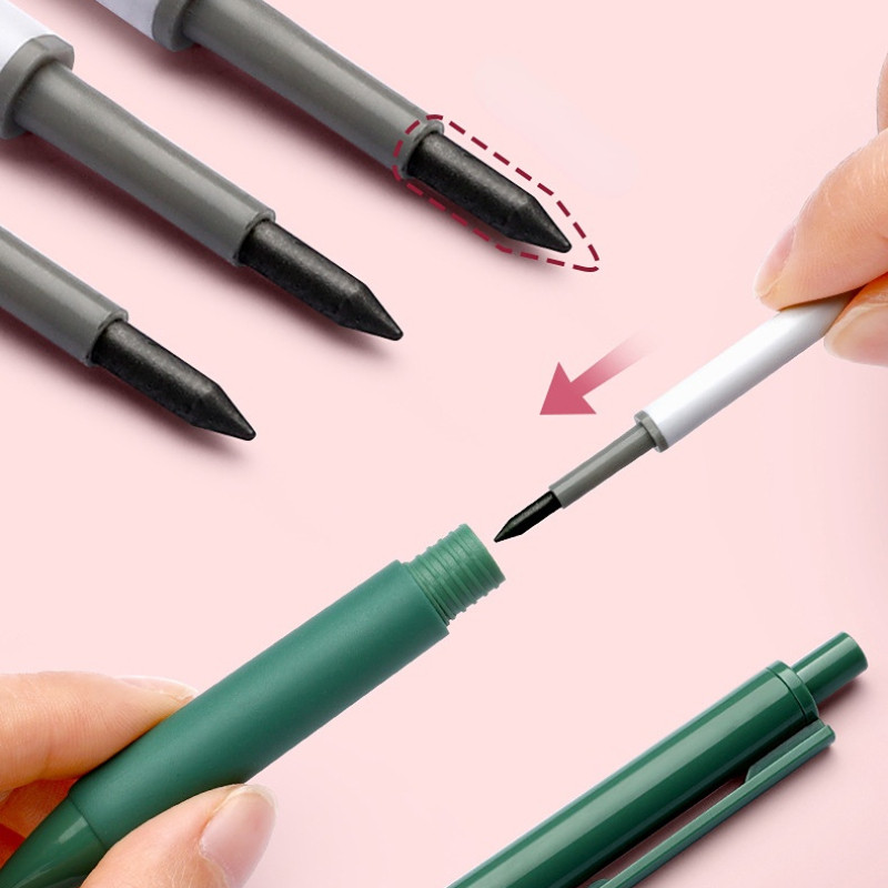 Creion presat mecanic Scris nelimitat Pen fără cerneală Rechizite pentru elevi de școală Schiță de artă Bomboane Creioane de culoare Instrument de pictură