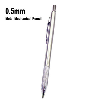 0,5 mm 0,7 mm 2,0 mm fém rozsdamentes acél mechanikus ceruza 2B HB fekete ólom művészethez Sktech rajztervező iroda iskolai írás