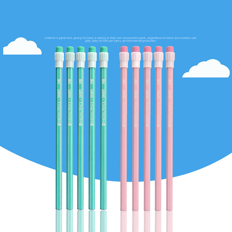 4 bucăți proaspăt și simplu HB creion din lemn schiță pictură studiu birou stilou îndeplinește standardele europene