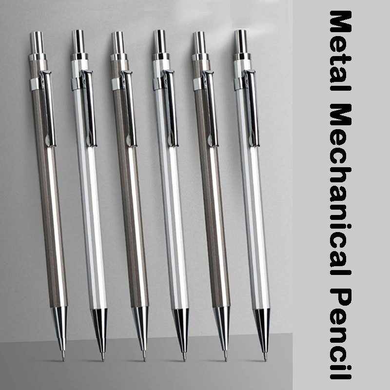 4 buc/set 0,5 0,7 mm creioane mecanice din metal de mare capacitate 2B tijă automată de umplere a miezului de creion pentru școală scris pictură papetărie