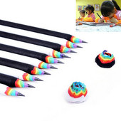 Student Rainbow Paper 2B Kawaii Pencil Gradient Κυλινδρικό στυλό Παιδικό δώρο Σχολικά είδη Προστασία περιβάλλοντος 1τμχ