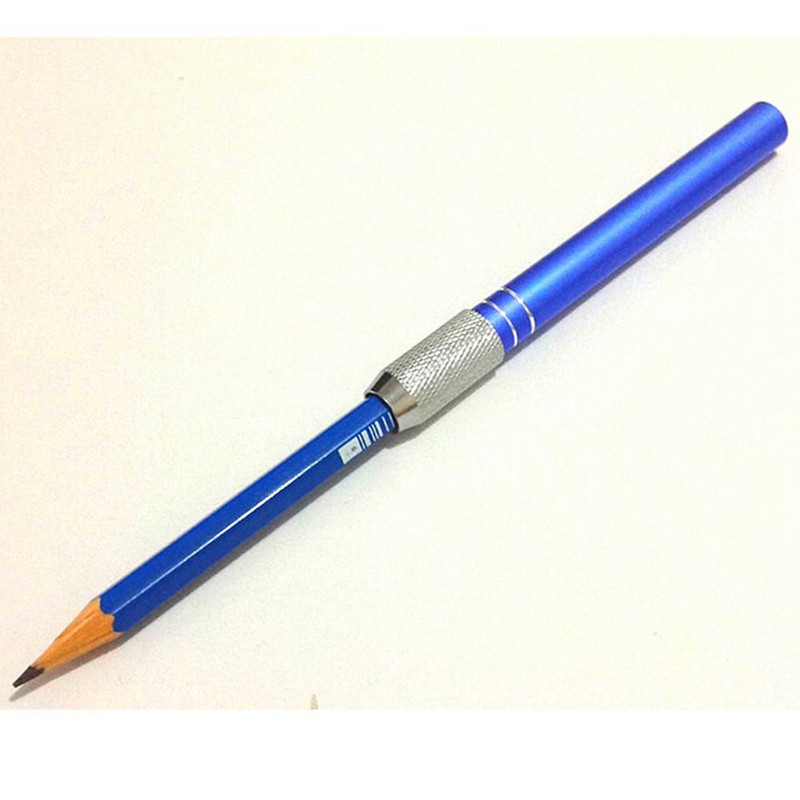 Suport din aluminiu Rechizite de desen pentru birou pentru școală Instrument de scris pentru artă Papetarie Extensor de creion