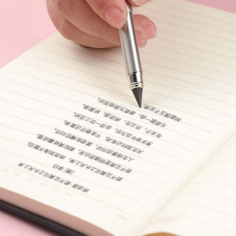 Παιδικό δώρο γραφικής ύλης για παιδιά χωρίς μελάνι στυλό χωρίς μελάνι Απεριόριστη γραφή με μεταλλική υπογραφή αναδιπλούμενο αιώνιο μολύβι