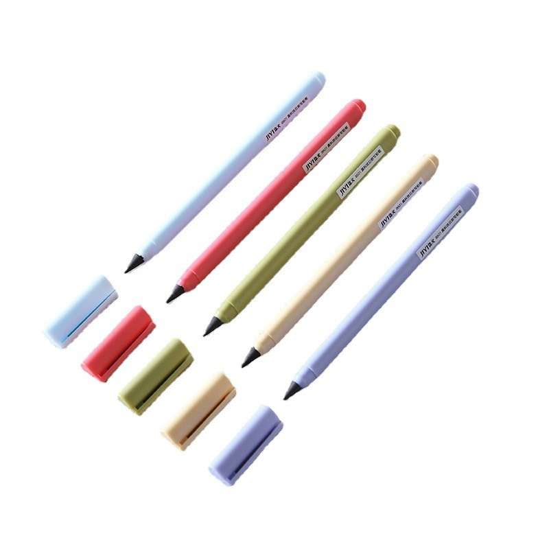 Tanulói korlátlan örökkévaló ceruza tinta nélkül Íróceruza művészet íráshoz Vázlat Írószerek örök ceruza Gyermek iskolai kellékek