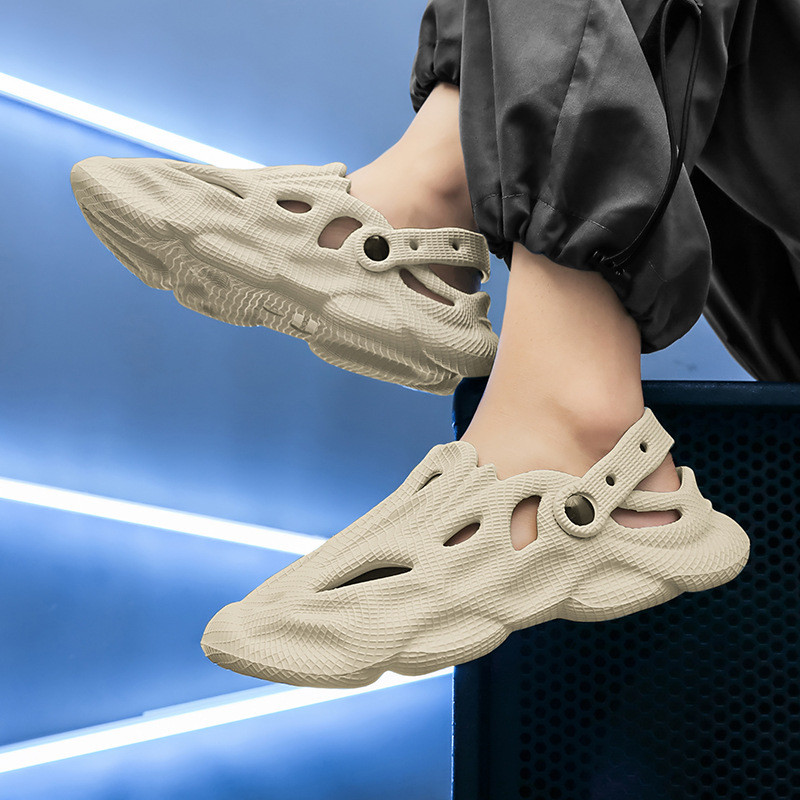 Καλοκαιρινές ανδρικές παντόφλες Άνετα σανδάλια πλατφόρμας για εξωτερικούς χώρους 2023 Παντόφλες παραλίας Σαγιονάρες Ανδρικά παπούτσια μπάνιου εσωτερικού χώρου Slides
