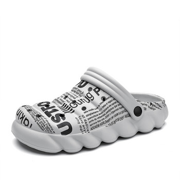 2022 Плажни сандали Мъжки модни сандали за риболов EVA Лятна градина Сабо Мъжки сандали Спортни чехли на открито Zapatos Hombre Размер 45